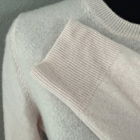 QUINCE 100% Mongolian Cashmere Crew Neck Sweater Minimal Pink Medium - Picture 7 of 11